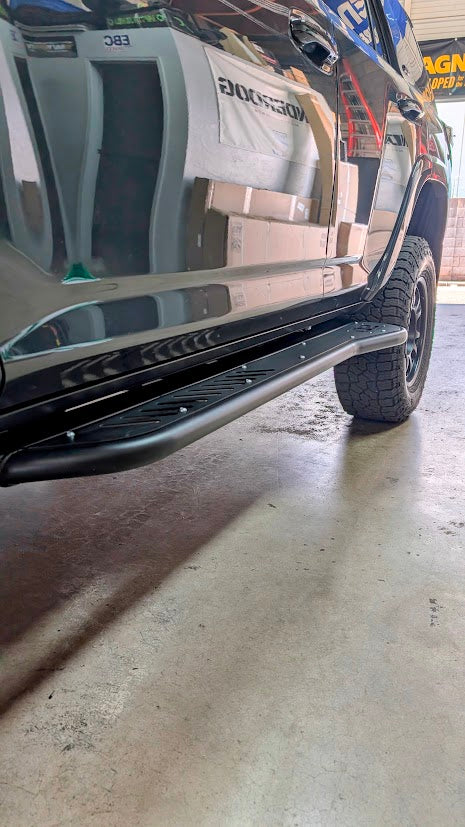 D2 Off-Road 2010-2024 Toyota 4Runner Rock Sliders - Heavy-Duty Bolt-On
